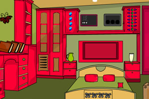 《鲜红色的房间逃脱》游戏画面1