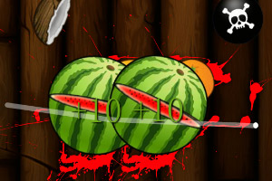 《武士削水果》游戏画面1