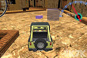 《3D吉普车停靠》游戏画面1