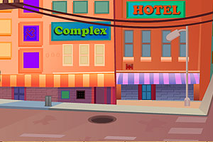 《逃出城镇街道》游戏画面1