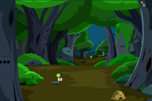 《猴子逃离山洞》游戏画面1
