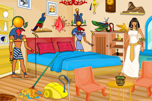 埃及公主打扫房间