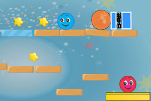 《蓝球和红球4》游戏画面1