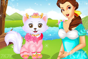 《贝尔公主的小猫》游戏画面1