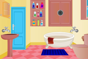 《逃出干净的浴室》游戏画面1