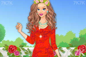《玫瑰公主装扮》游戏画面3