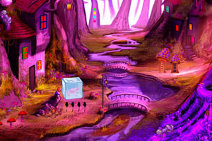 《逃离蘑菇小屋森林》游戏画面1