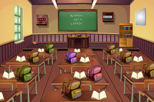 《逃离学校教室》游戏画面1