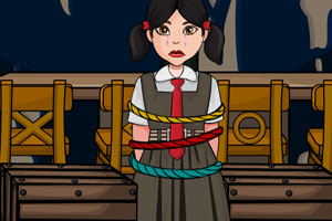 《救援被绑票的女孩》游戏画面1