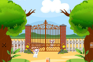 《小猫逃离花园》游戏画面1