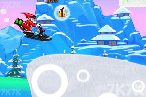 《圣诞老人雪上飞》游戏画面3