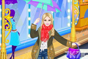 《时尚的雨衣》游戏画面3