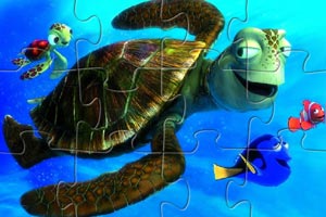 《深海海龟拼图》游戏画面1