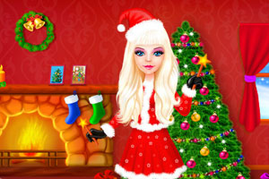 《米娅的圣诞装扮》游戏画面1