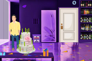 《新年派对房间逃脱》游戏画面1