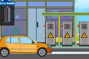 《黄色小轿车逃脱》游戏画面1