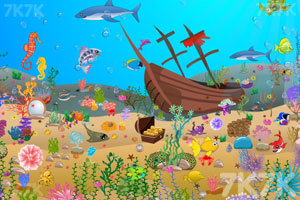《隐藏的海洋生物》游戏画面1