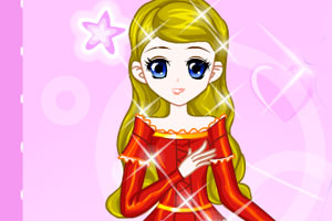 《美丽的公主换装》游戏画面1