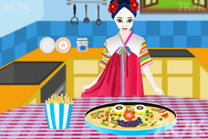 《烹饪韩国披萨》游戏画面1