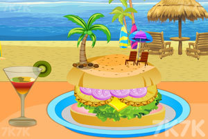 《制作夏威夷汉堡》游戏画面1