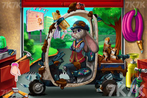 《兔朱迪修理警车》游戏画面3