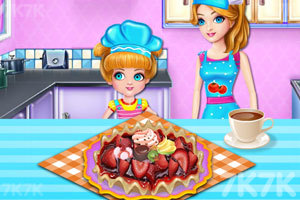 《和妈咪一起做蛋糕》游戏画面1