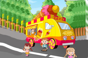 《冰淇淋卡通车》游戏画面1