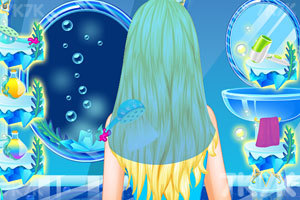 《美人鱼的美发》游戏画面2