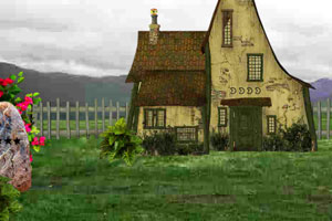《逃离老花园房子》游戏画面1