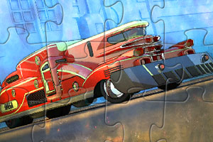 《超级大卡车拼图》游戏画面1