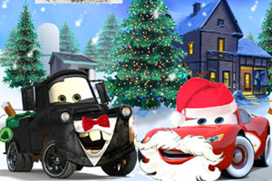 《圣诞汽车拼一拼》游戏画面1