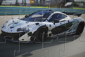 《迈凯轮赛车拼图》游戏画面1