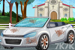 《长发公主的婚车清洗》游戏画面2
