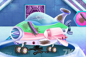 《清洁飞机》游戏画面2