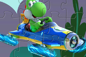 《小乌龟开飞船拼图》游戏画面1