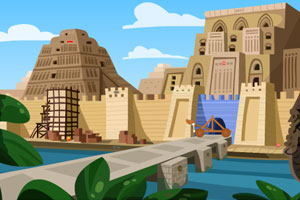 《逃离埃及建筑》游戏画面1