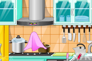 《精灵打扫厨房》游戏画面3