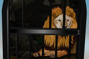 《救狮子逃离森林》游戏画面1