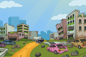 《逃出废弃的城市》游戏画面1