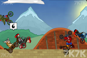 《自行车环球赛2中文版》游戏画面3