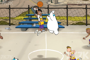 《小熊打篮球》游戏画面2