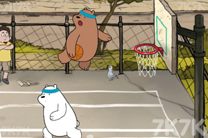 《小熊打篮球》游戏画面5