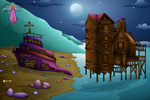 《被遗弃的海滩别墅》游戏画面1