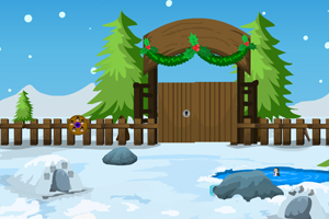 《圣诞节逃离村庄》游戏画面1