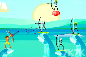 《冲浪的弓箭手》游戏画面1