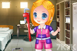 《可爱女孩修理工》游戏画面1