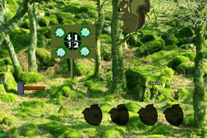 《绿松鼠森林逃脱》游戏画面1
