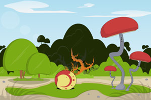《逃离奇怪蘑菇林》游戏画面1