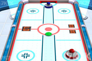 《3D冰球对抗赛》游戏画面1