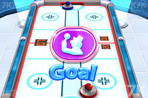 《3D冰球对抗赛》游戏画面2